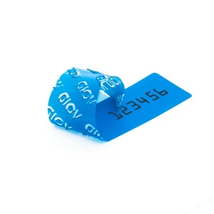 Plombieretikett New Generation 100x20 mm - Blau